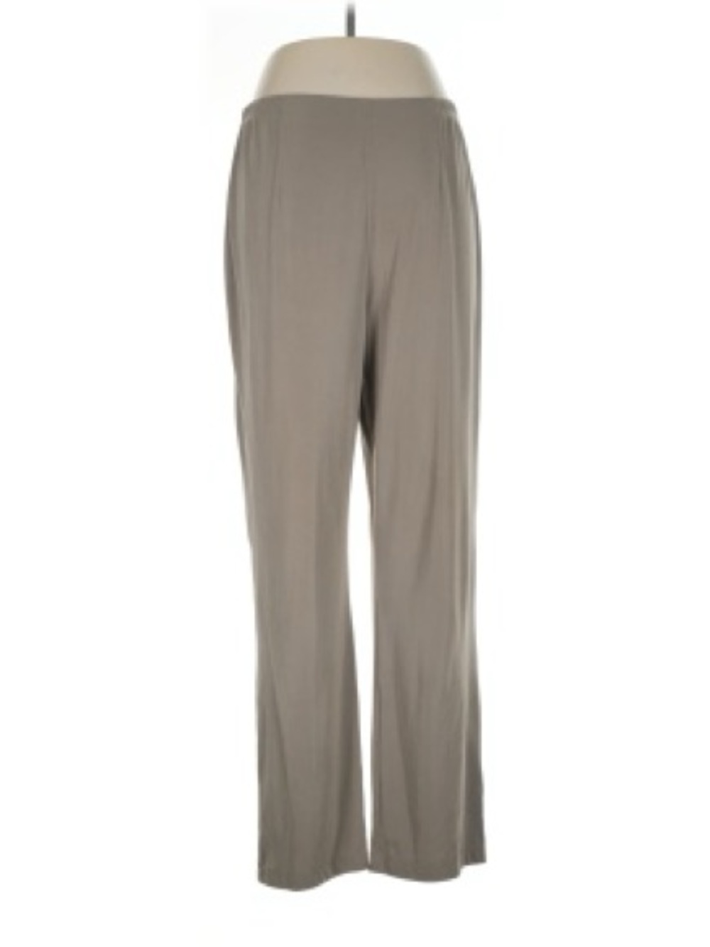 Chico’s Easywear Taupe Slinky Stretch Pull-On Pants Size 3 XL